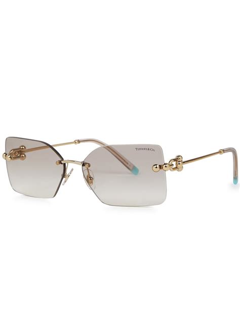 tiffany rimless sunglasses.